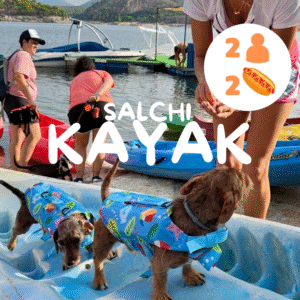 ¡Kayak 2 personas 2 salchi! Turno 1 de 9 a 11:30h  Junio 2025