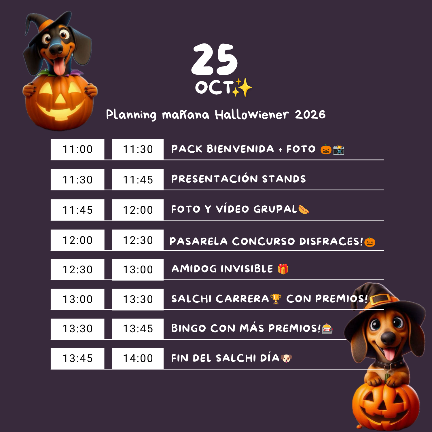 SALCHIQUEDADA🌭 Hallowiener 2026🎃 - Imagen 6